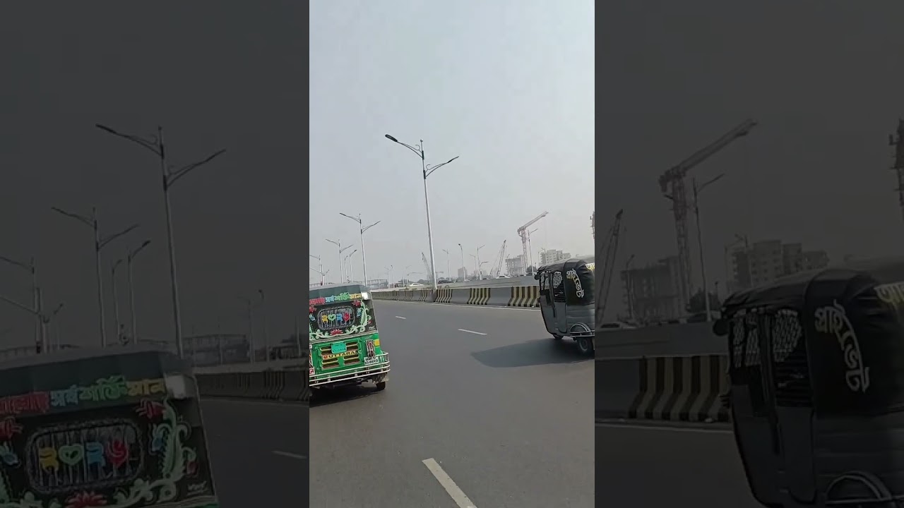 কুড়িল ফ্লাইওভার থেকে ৩০০ ফিট পূর্বাচল। #subscribe #travel #foryou #longvideo #amazing 