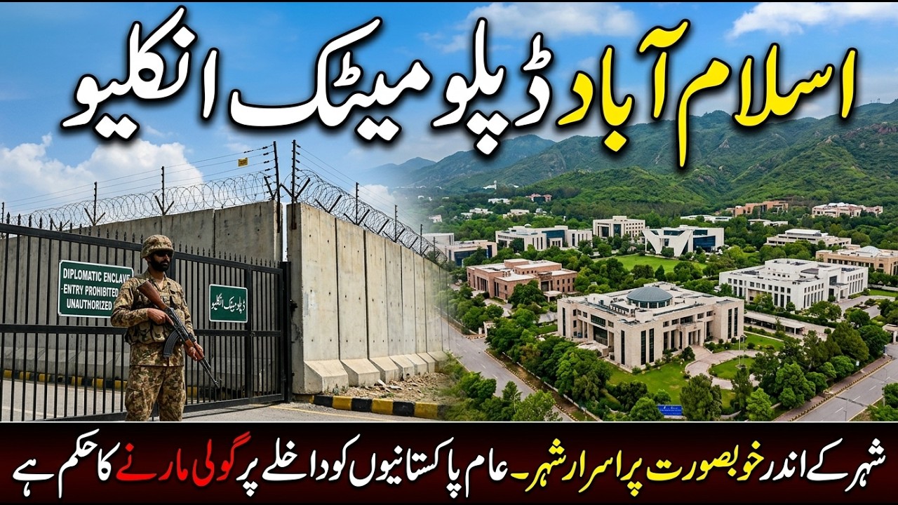Inside Pakistan's SECRET City (Islamabad Diplomatic Enclave): Where One Mistake Means DEATH 🚫