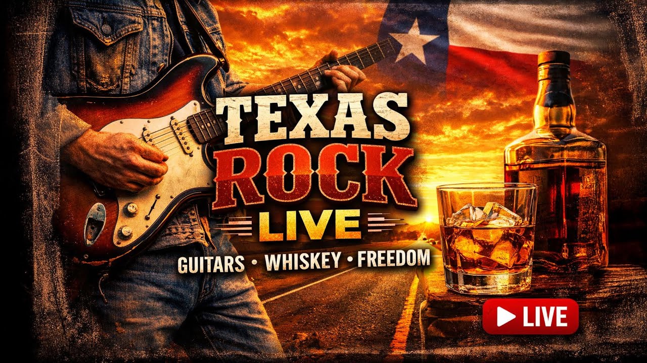 Texas Rock Live — Guitars, Whiskey & Wide-Open Freedom