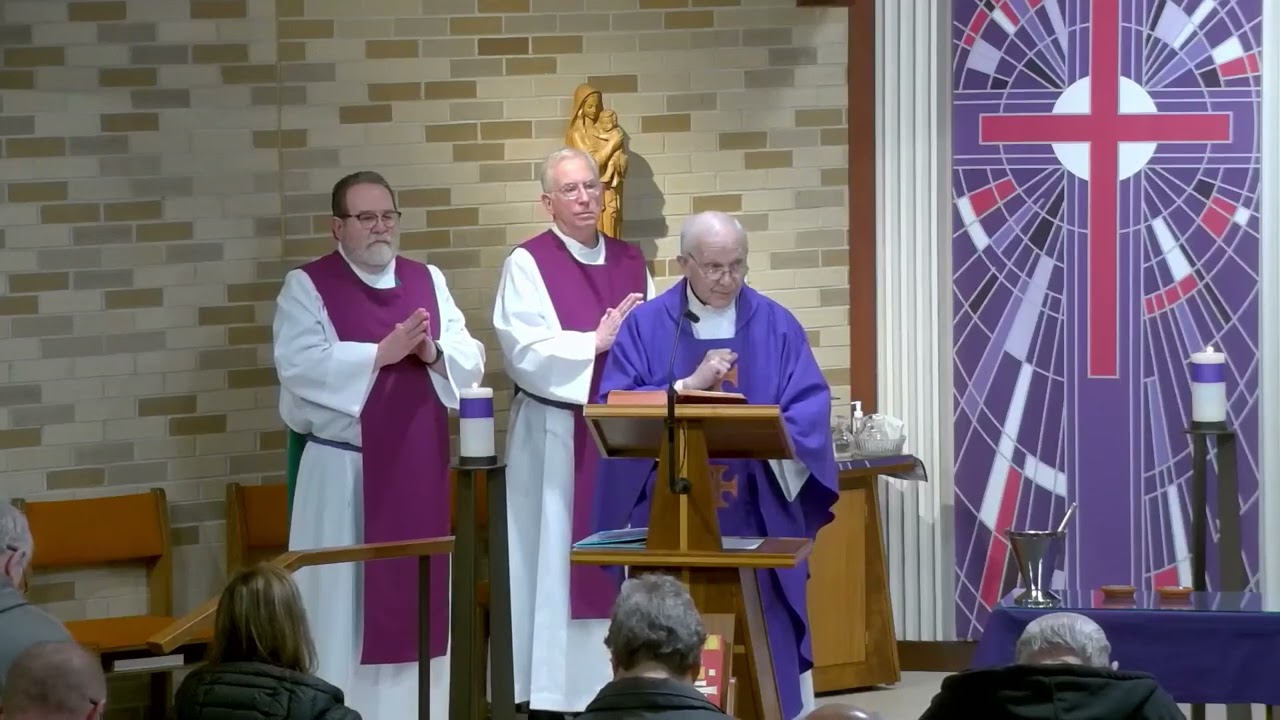 Ash Wednesday Feb. 18, 2026 Wed. 9 :15 am Readings and Homilies