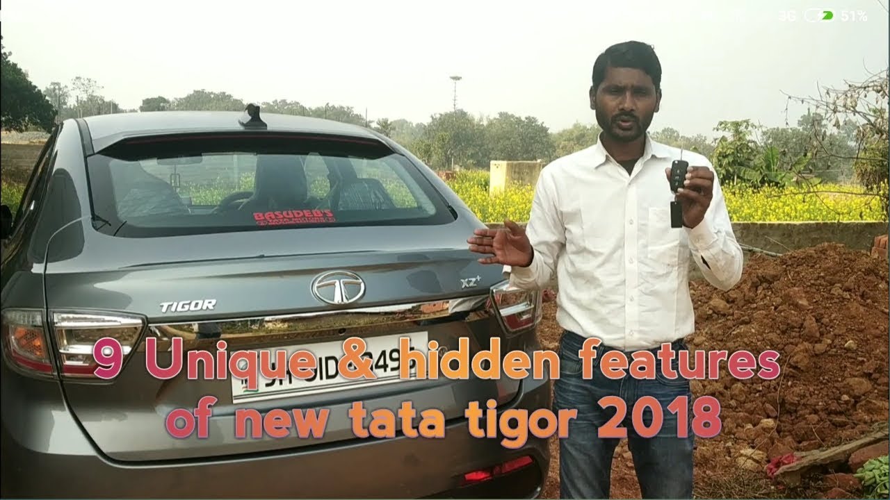 9 hidden & unique features of new tata tigor 2018 || hindi ||