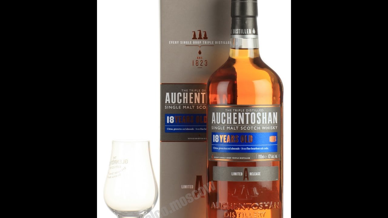Виски обзор AUCHENTOSHAN -18 years