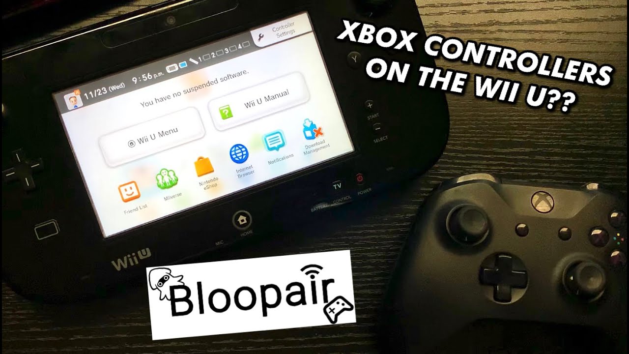 МЫ ИСПОЛЬЗОВАЛИ КОНТРОЛЛЕР XBOX НА WII U!?!? (Bloopair Tiramisu Wii U CFW)