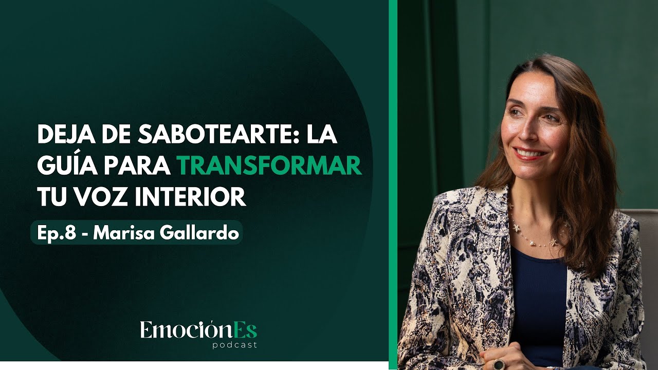 Deja de sabotearte: La gu&iacute;a para transformar tu voz interior | Marisa Gallardo