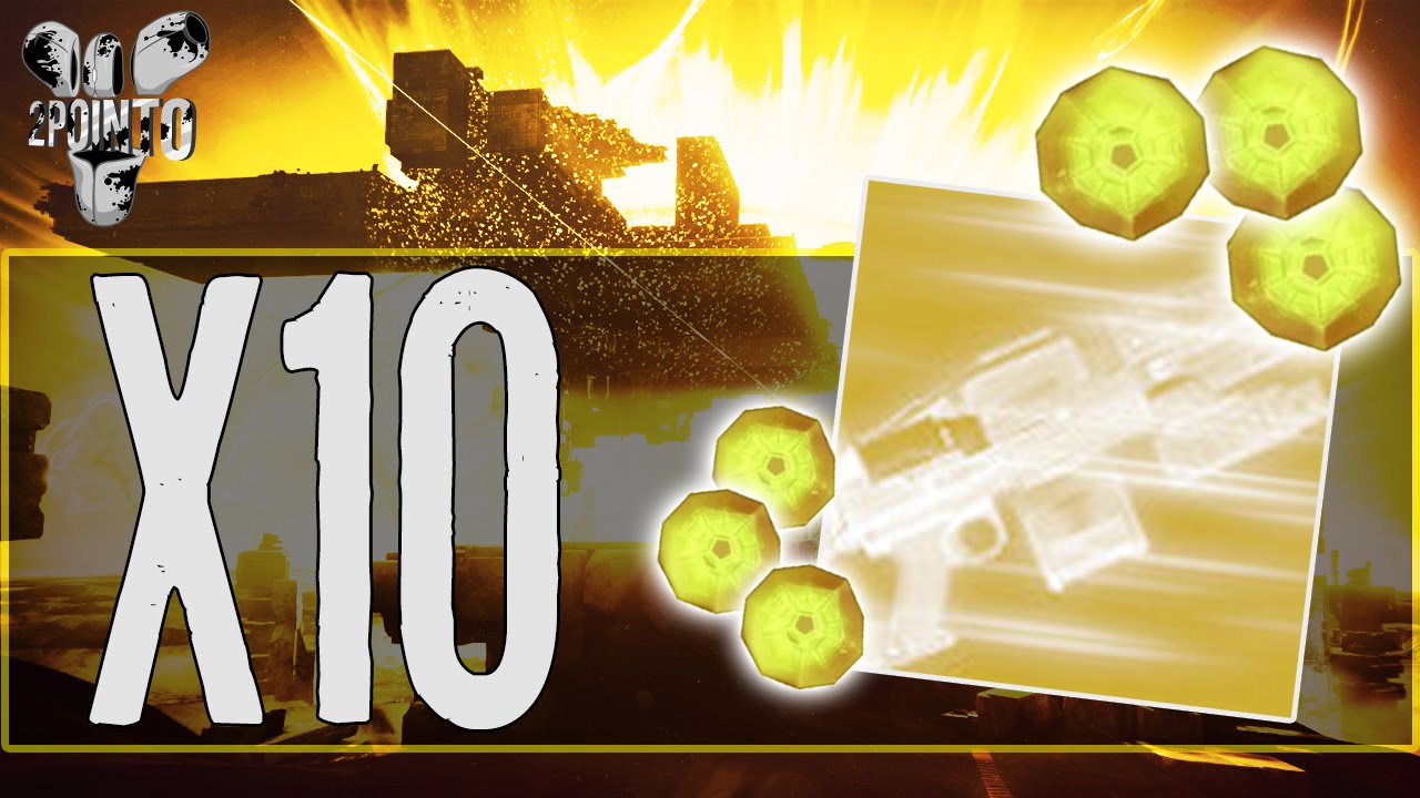 Destiny: EXOTIC ENGRAM OPENING X10 &ldquo;335 EXOTICS&rdquo; Destiny Cryptarch Decoding Gameplay