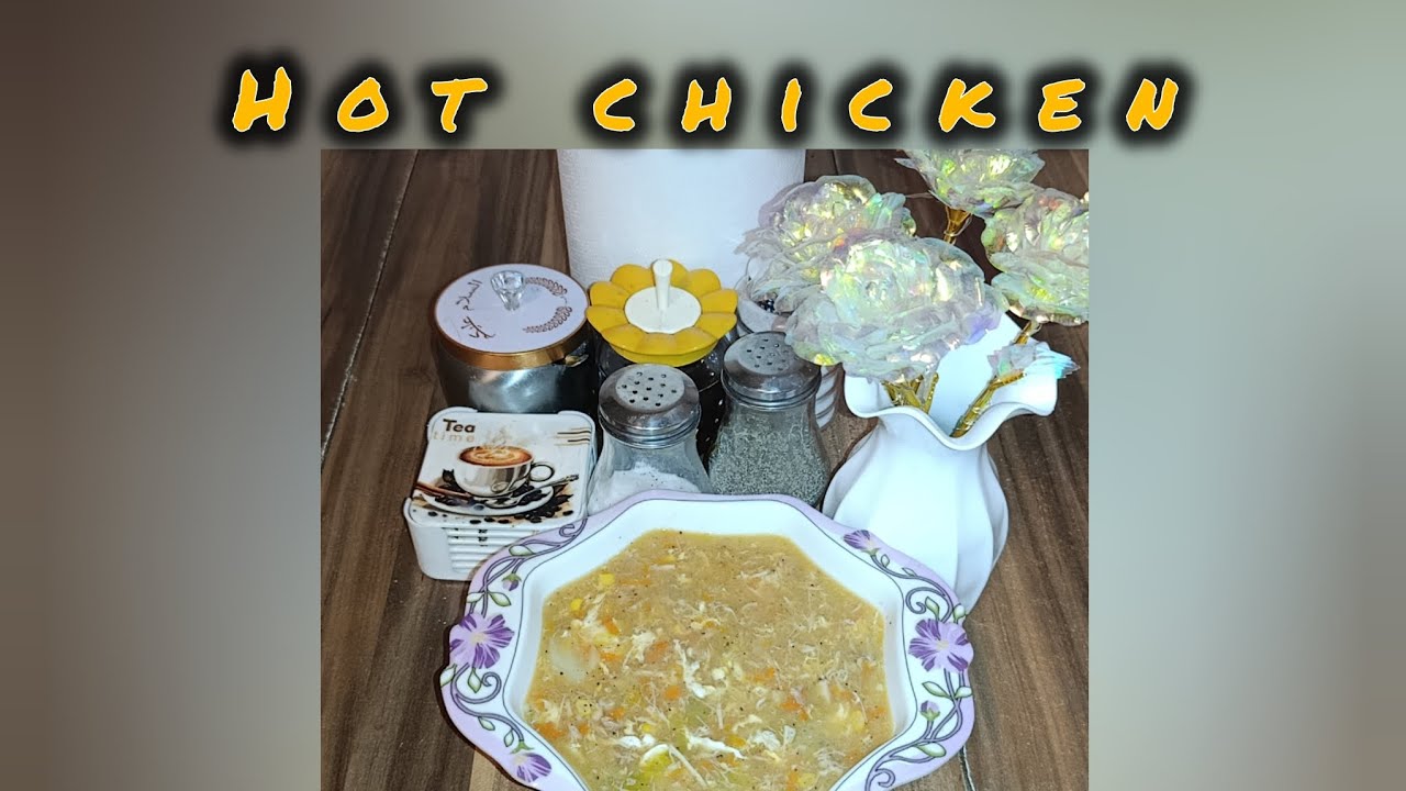 Hot chicken soup! #foodblogs #food 