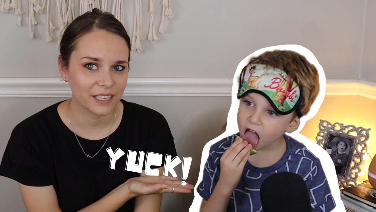 Toddler's First Blind Taste Test