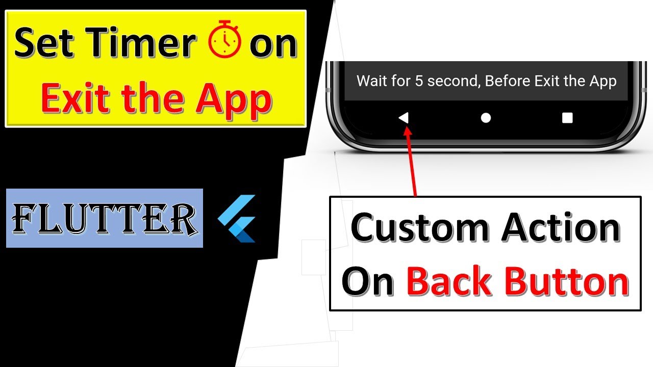 Flutter Exit App on Back press | WillPopScope Widget