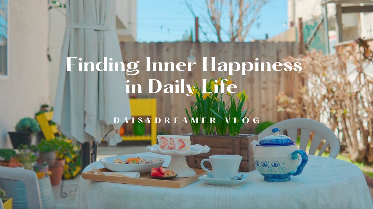 Spring Diary | Strawberry Picking 🍓| Farm-to-Table Brunch in My Garden | Mindful Living Vlog✨|