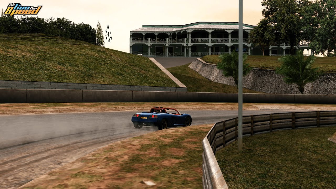 Live for Speed S3 Mods #29.1 - RACEABOUT LIGHTBAR Rallycross on Fern Bay Rallycross Reverse