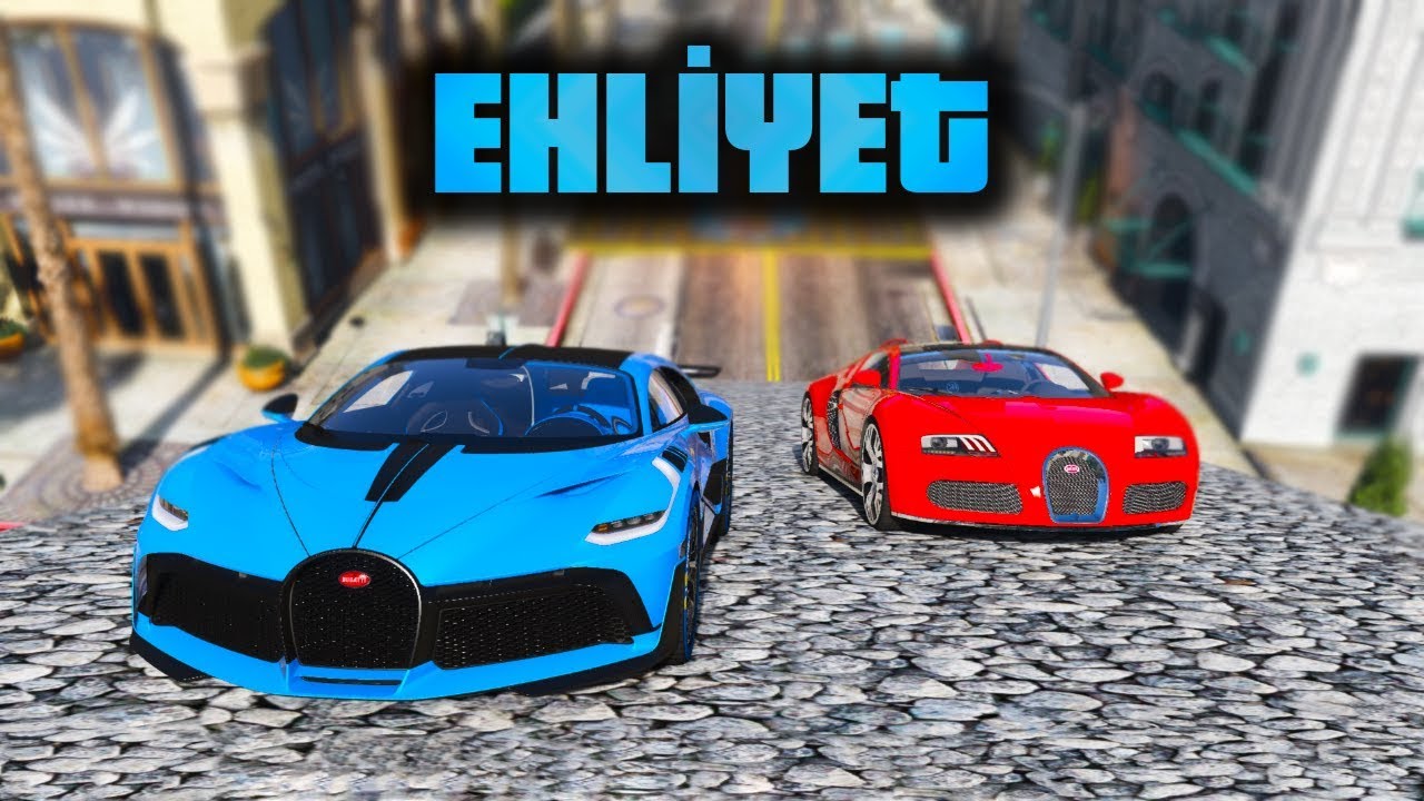 Bugatti Ailesi Arabalar Ehliyet Sınavına Giriyor - GTA 5