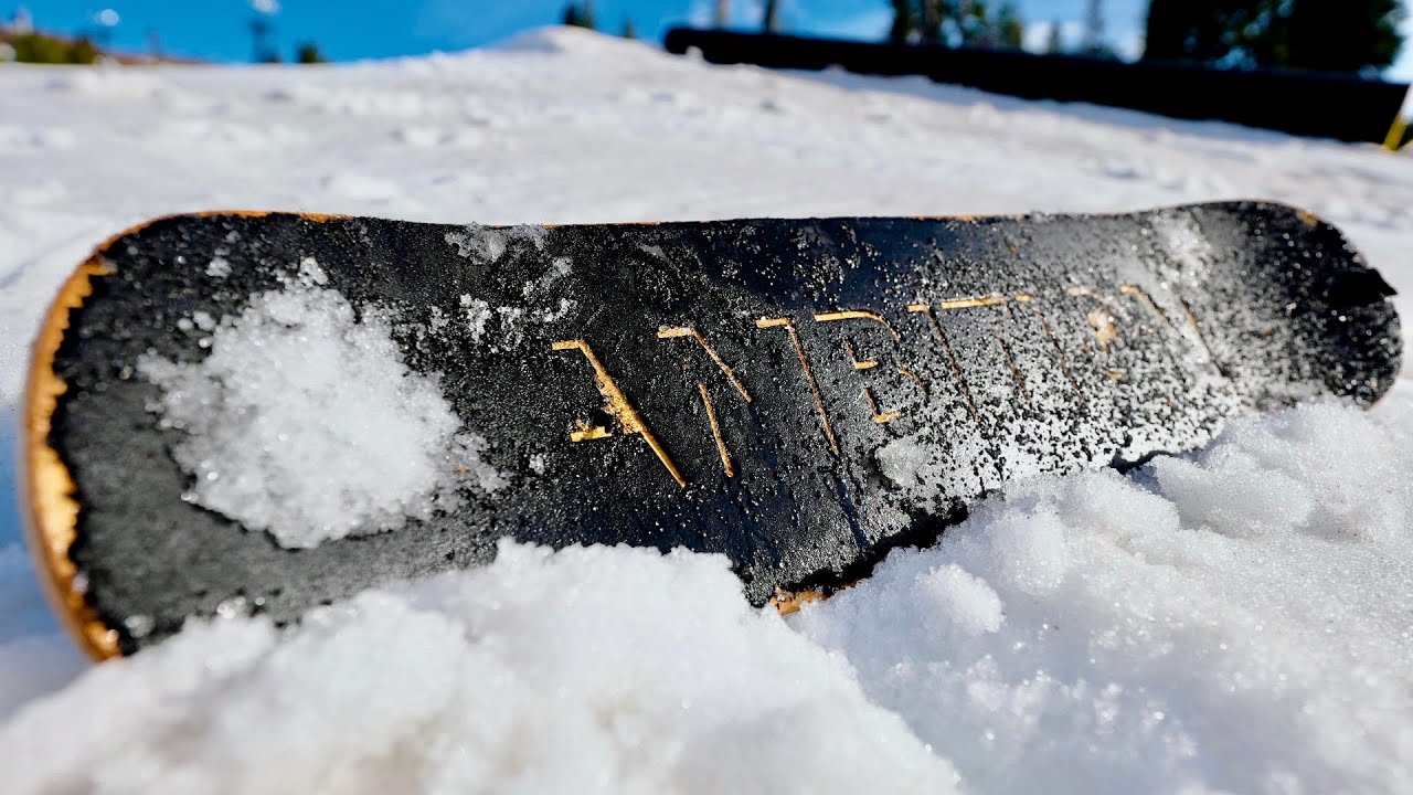 SNOW SKATE?!