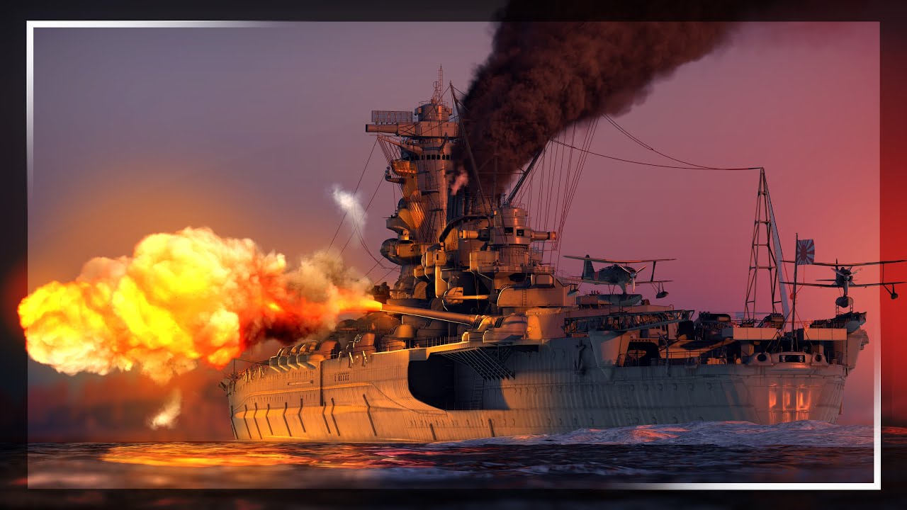 SUPER BATTLESHIP YAMATO | Largest Cannon In War Thunder