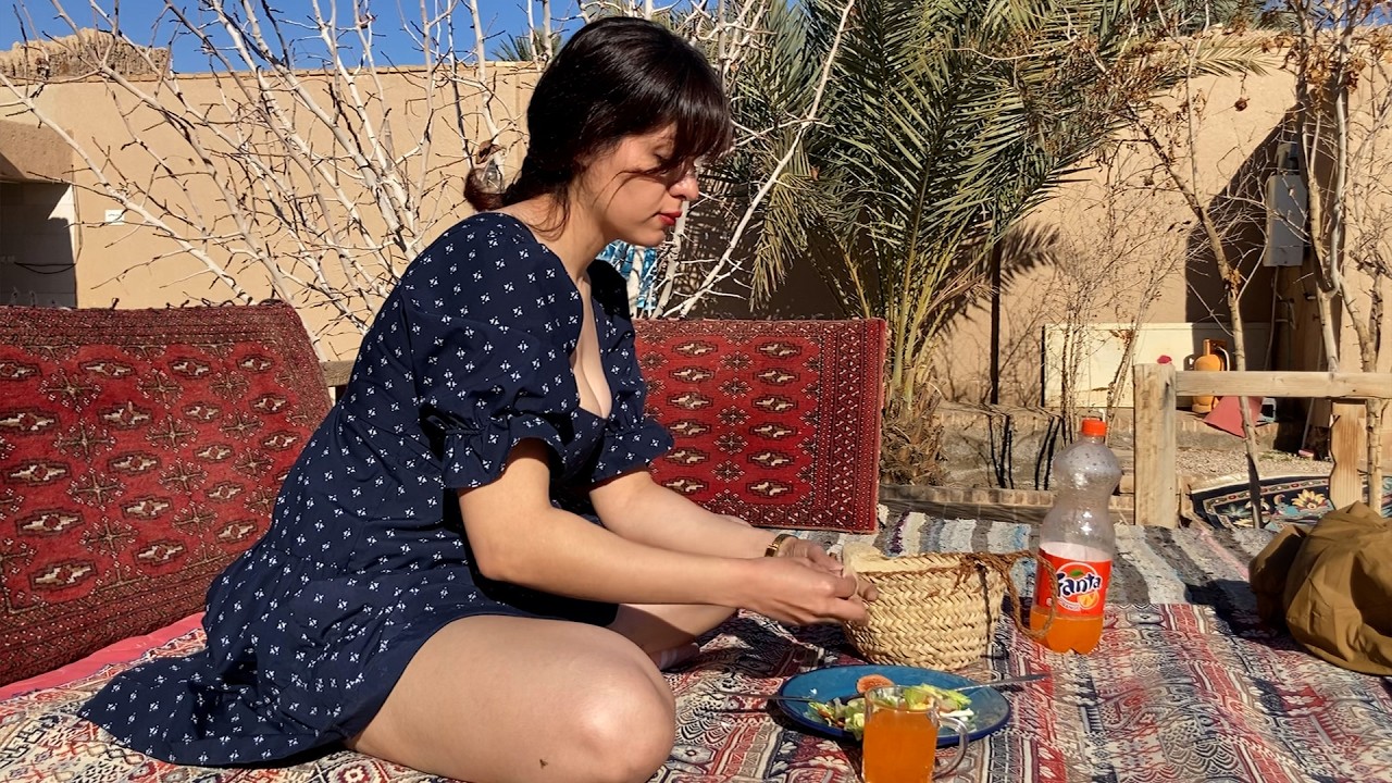 Simple Village Life | Traditional Pomegranate Harvest & Morning Routine | Silent Vlog | Slow Life