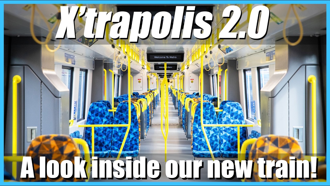 Melbourne's New Trains: A Quick Look Inside!