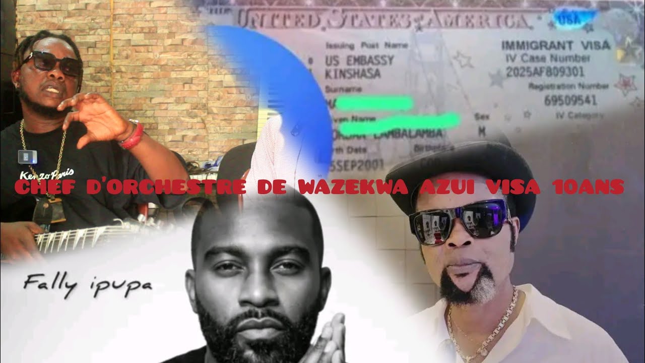 🔴 FALLY IPUPA APESI CHEF D'ORCHESTRE YA WAZEKWA VISA YA 10ANS FIMBU EKOBETA NA STADE DE FRANCE 