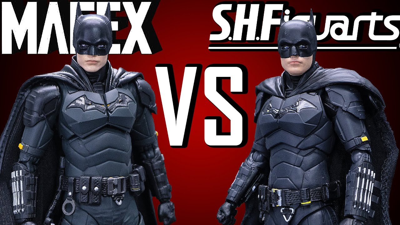Who made the BEST 2022 Batman?? (Mafex vs Figuarts Comparison)