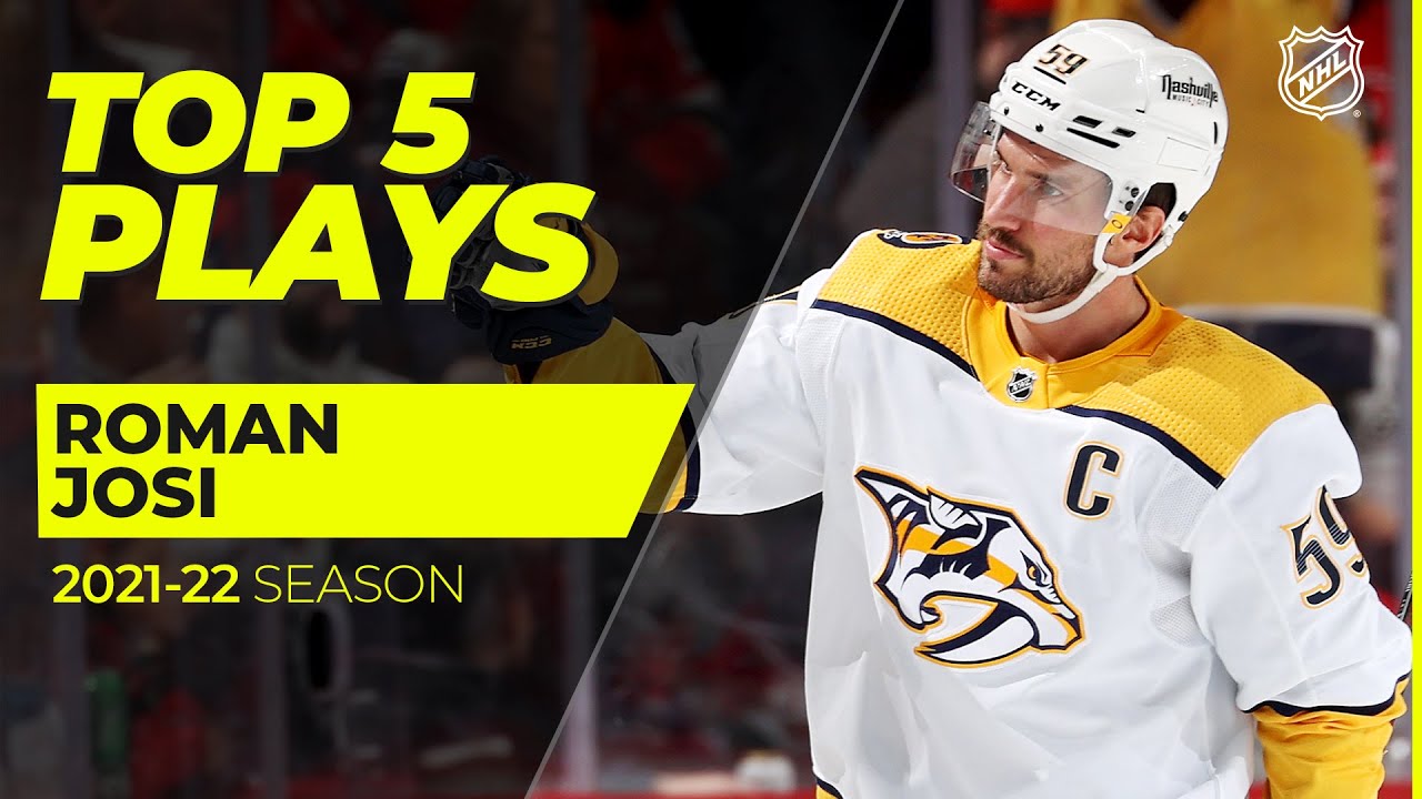 Top 5 Roman Josi Plays from 2021-22 | NHL