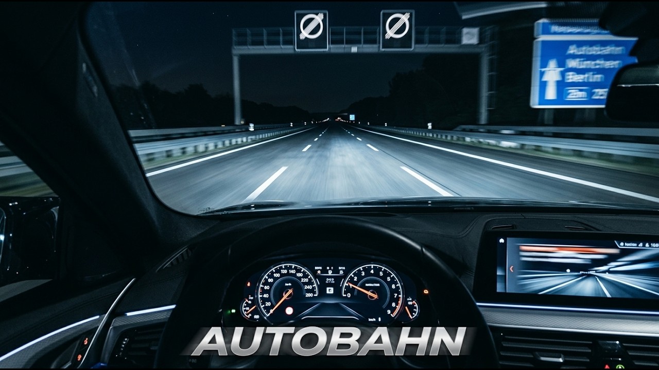 Melodic Techno Night Drive — Autobahn Midnight Run 2026 | Emotional Progressive Bass Deep Vibes