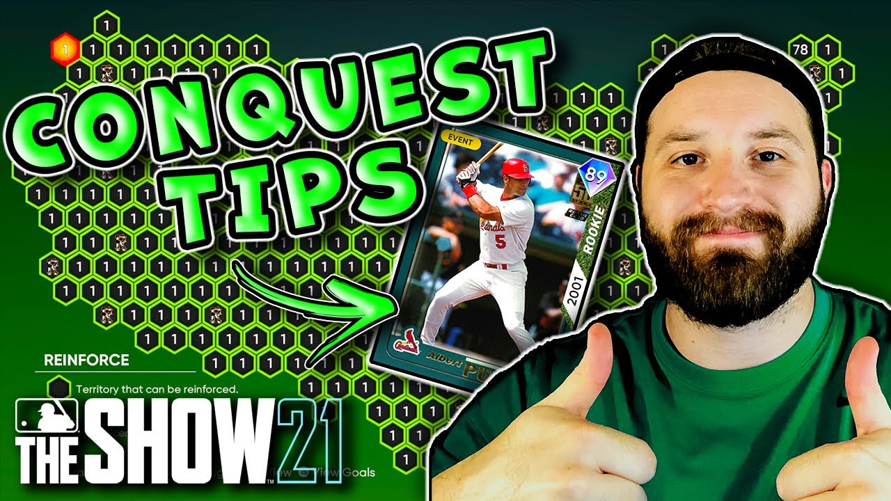 The FASTEST & BEST way to FINISH CONQUEST in MLB the Show 21!!