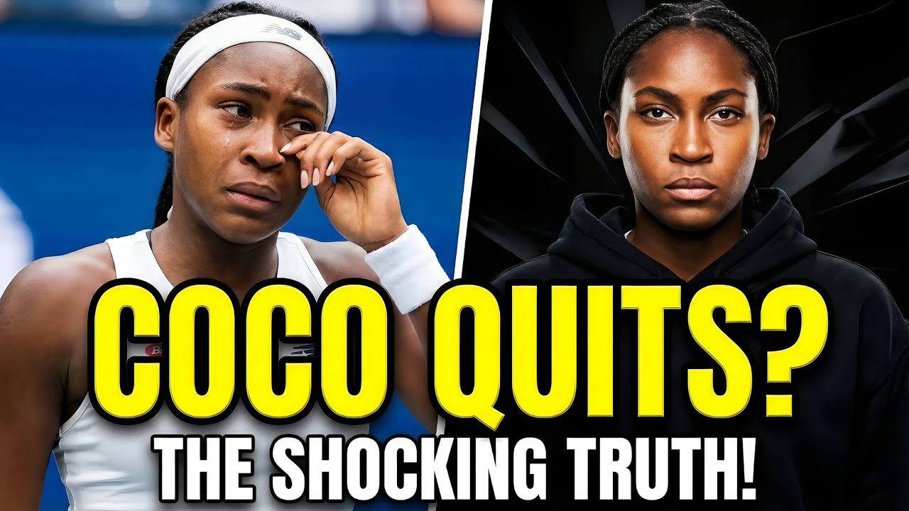 COCO GAUFF QUITS?! The TEARFUL Confession & The SHOCKING Move No One Saw Coming!