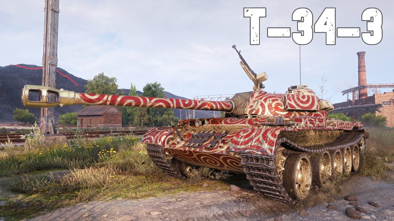 World of Tanks T-34-3 - 20/19/19 – Perfect Match.