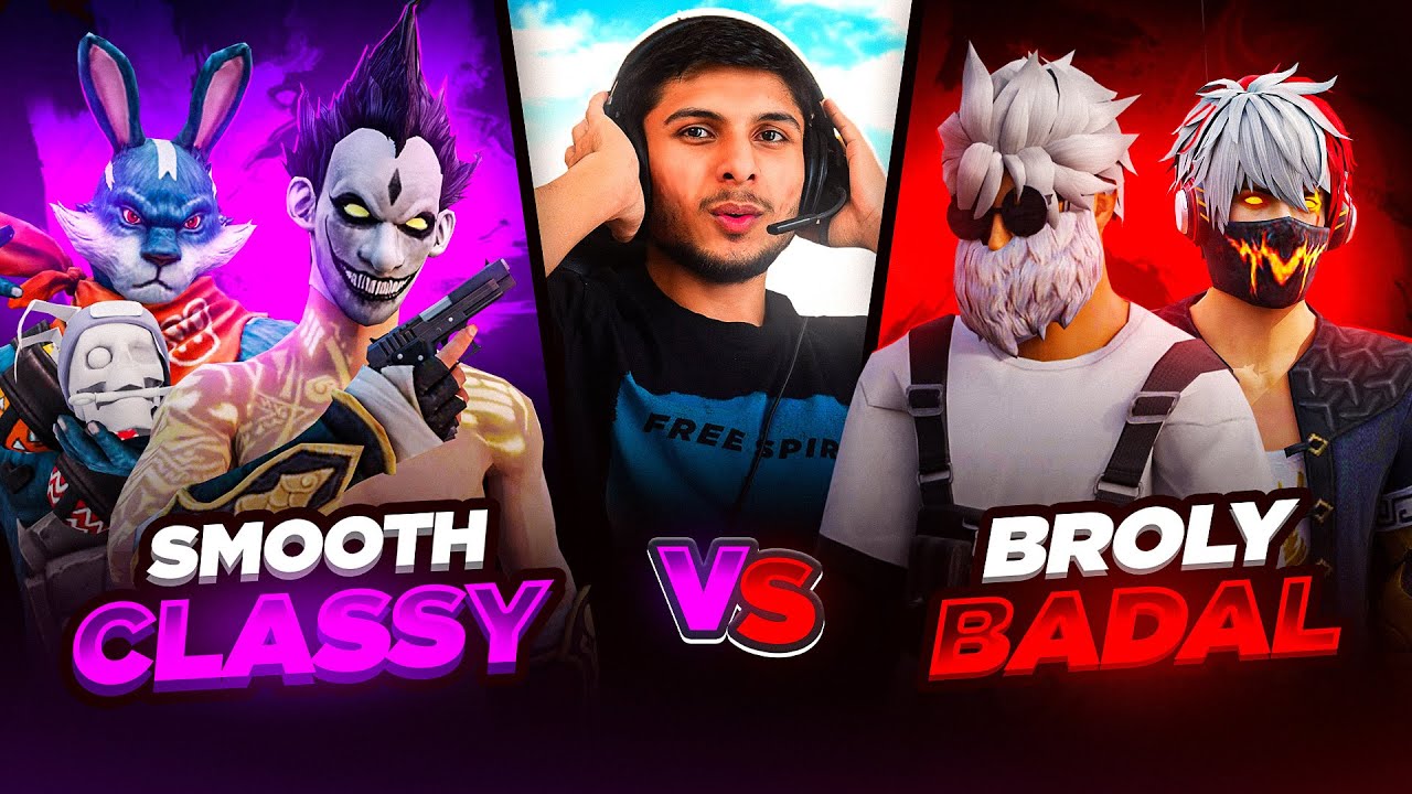 Oh No ❗️Smooth Classy 💀 vs Broly Badal 🍷🗿 || Most Awaited Match Part-1 🔥