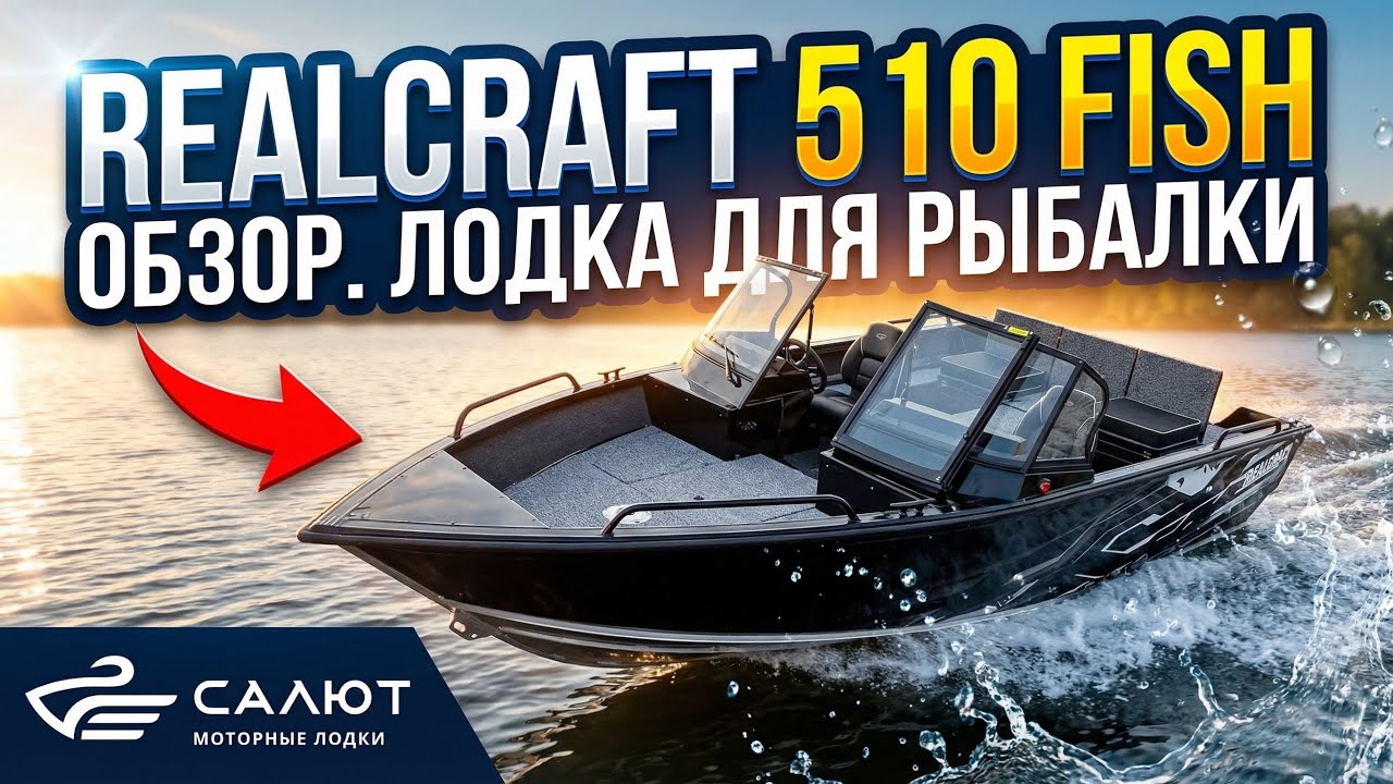 Моторная лодка Realcraft 510 Fish