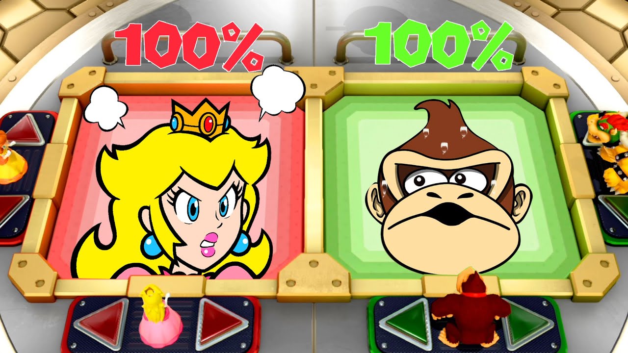 【ニンテンドースイッチ】協力ミニゲームチームプリンセス VS チームボス