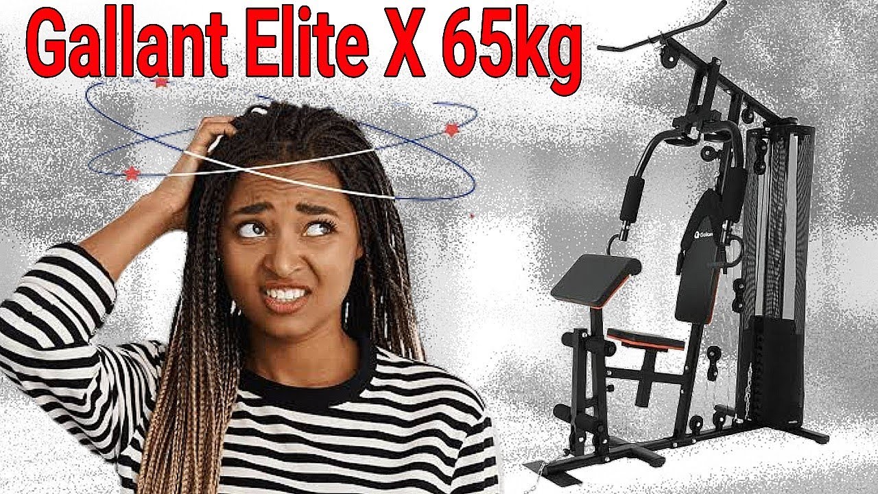 Montagem Estação de Musculação Elite X Gallant 65kg Aparelho de Ginástica | unboxing