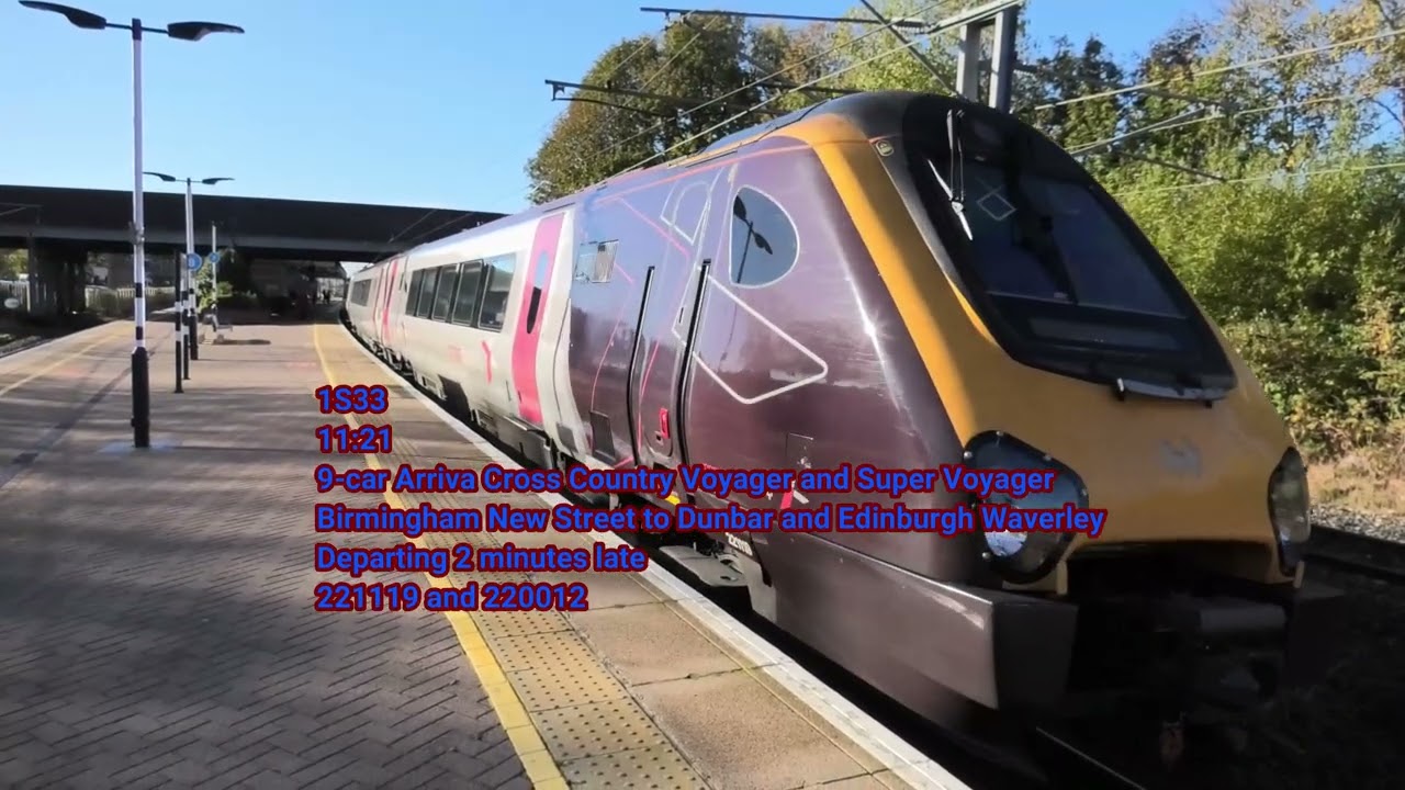 Trains at Berwick Upon Tweed Station on Wednesday 22nd October 2025 in Full 4K Ultra HD!
