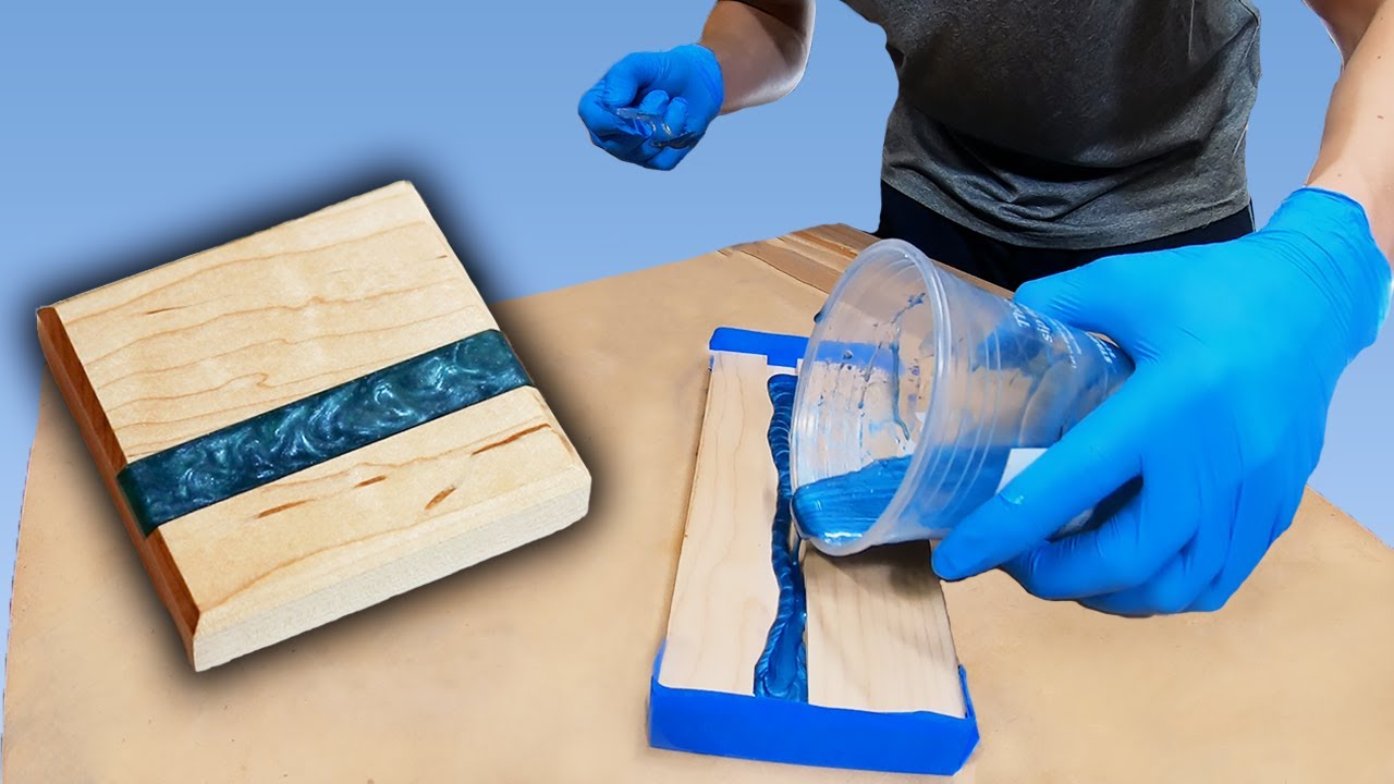 Making Wood Coasters with Epoxy Resin