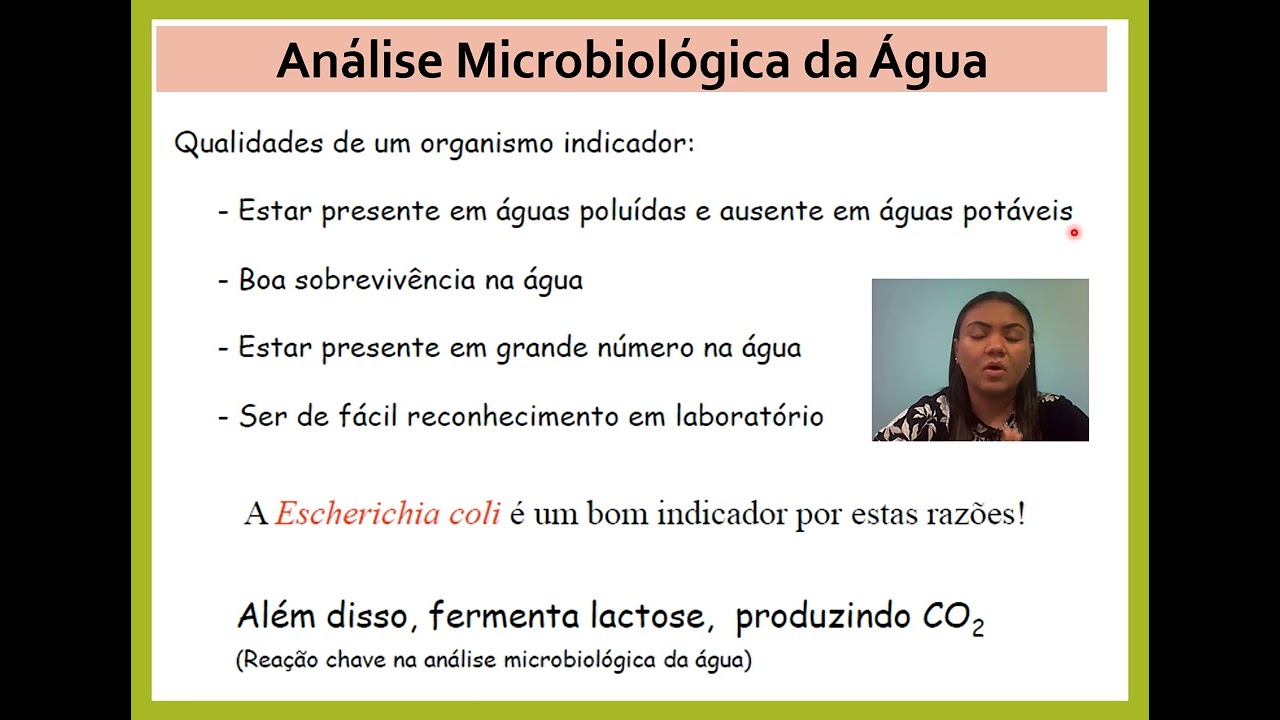 Aula   Microbiologia da Água Parte I