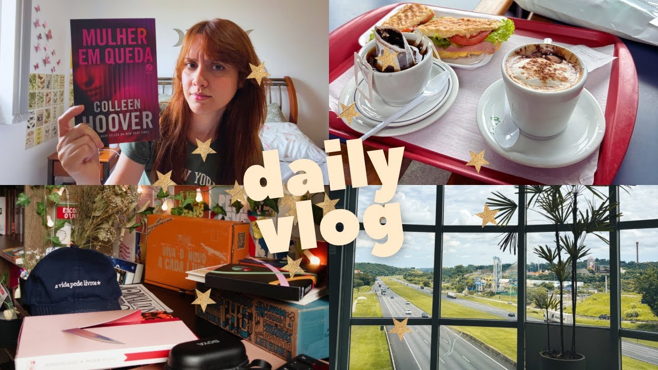 novo livro da Colleen é uma bomba? | vlog aleatório do meu fds