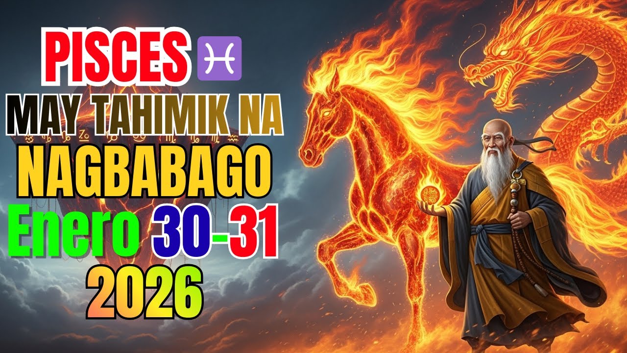 Pisces ♓— Enero 30–31, 2026: Ang Tadhana ay Tahimik na Gumagalaw Para sa Iyo 🔮
