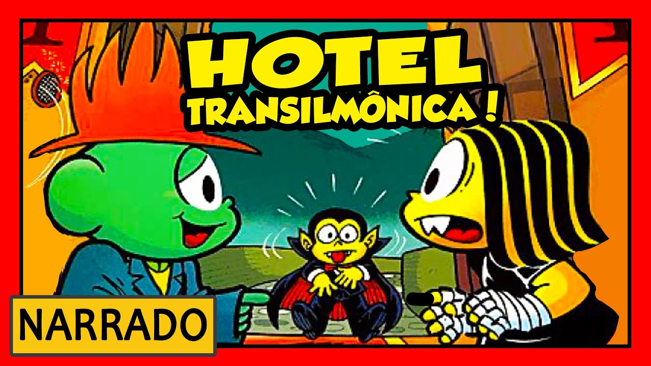 TURMA DA MÔNICA - HOTEL TRANSILMÔNICA - Clássicos do Cinema Gibis Narrados