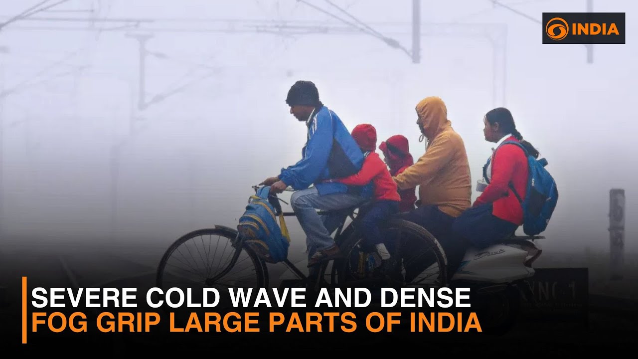 Severe Cold Wave and Dense Fog Grip Large Parts of India