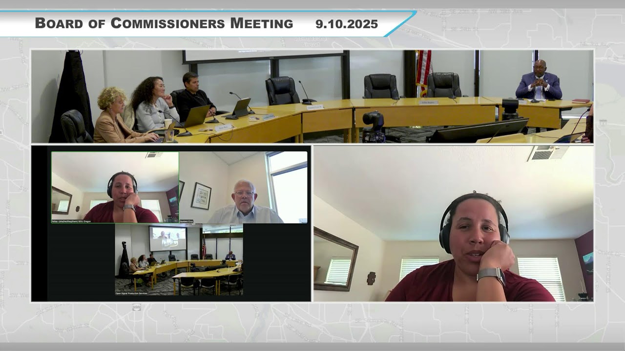 Prosper Portland Board of Commissioners Meeting 09/10/25