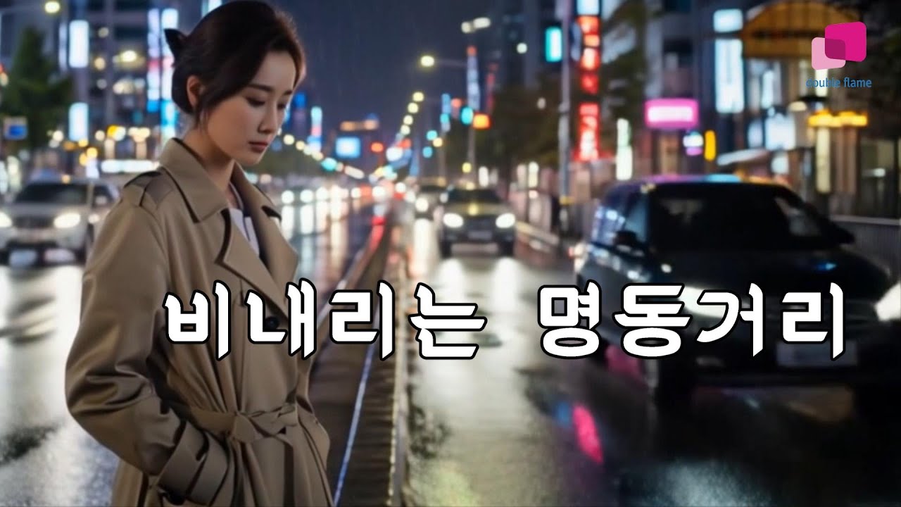 비 내리는 명동거리-주혜미(원곡 배호)