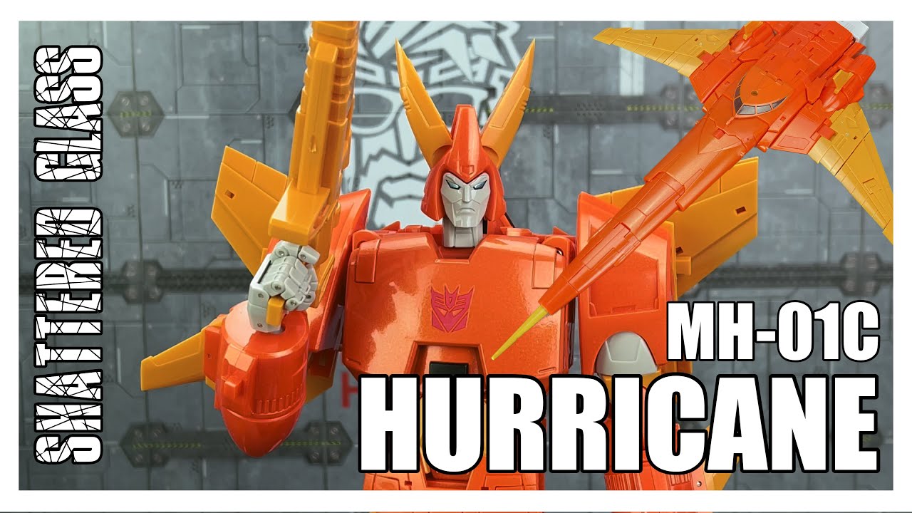 MH-01C Fleet Commander Hurricane Transformers Masterpiece Shattered Glass Cyclonus