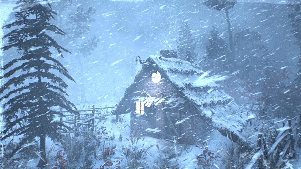 Extremely Frigid Blizzard Storm┇Relentless Howl of Snowstorm Gusts & Frosty Mountain Wind Ambience