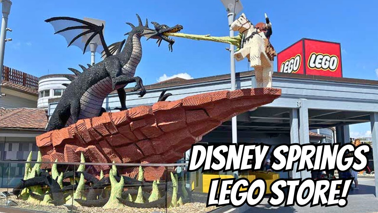 The LEGO Store at Disney Springs is HUGE!
