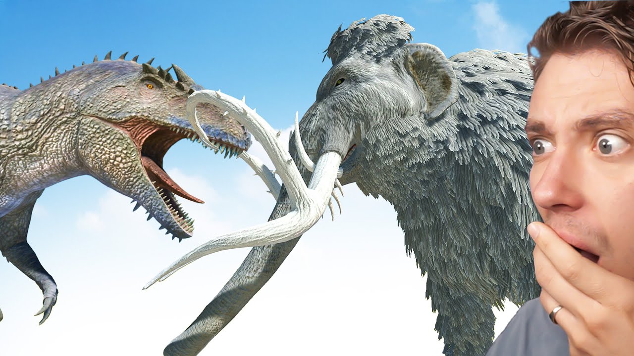 Wooly Mammoth vs EVERY Dinosaur in ARBS