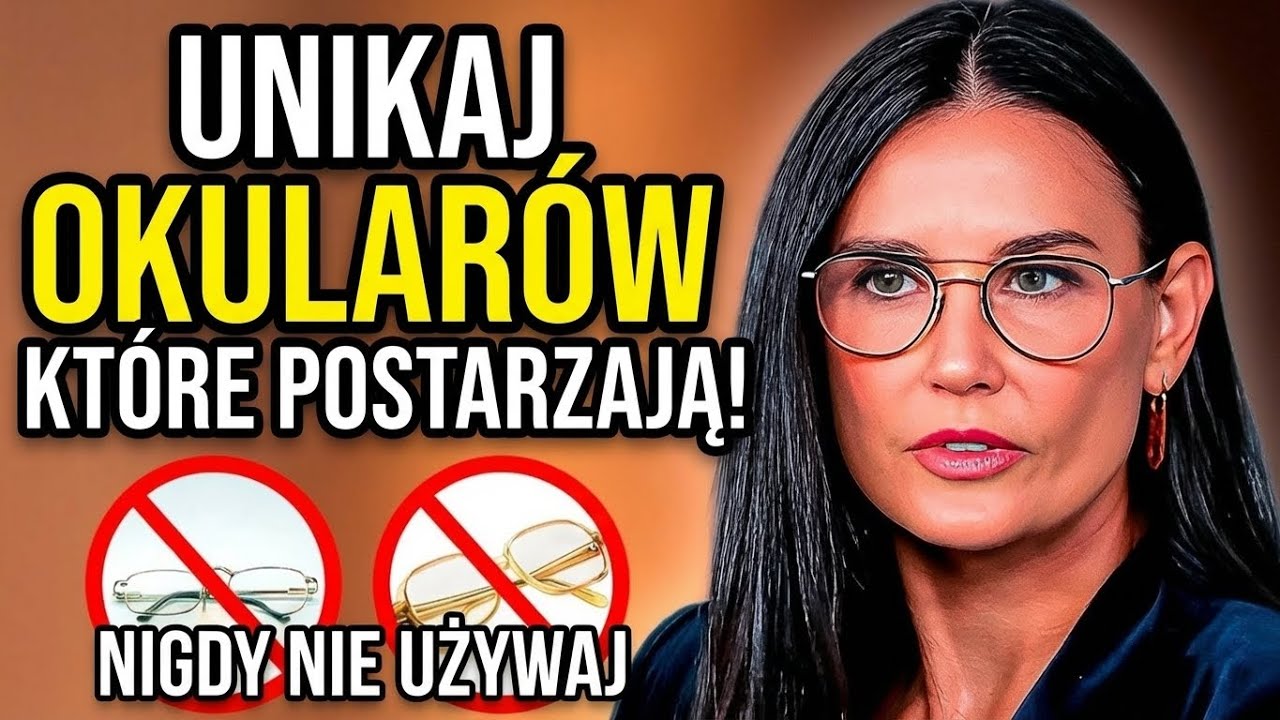 5 okularów, które natychmiast sprawią, że będziesz wyglądać MŁODZIEJ!