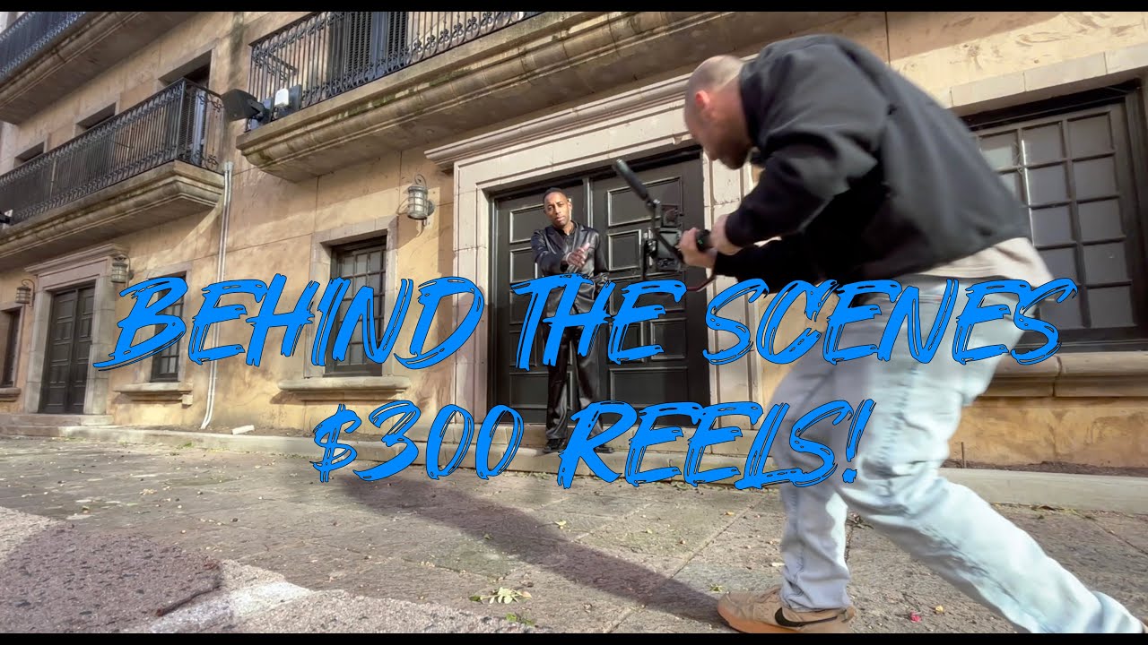 Jeff Adair Films Behind The Scenes filming a $300 Reel!