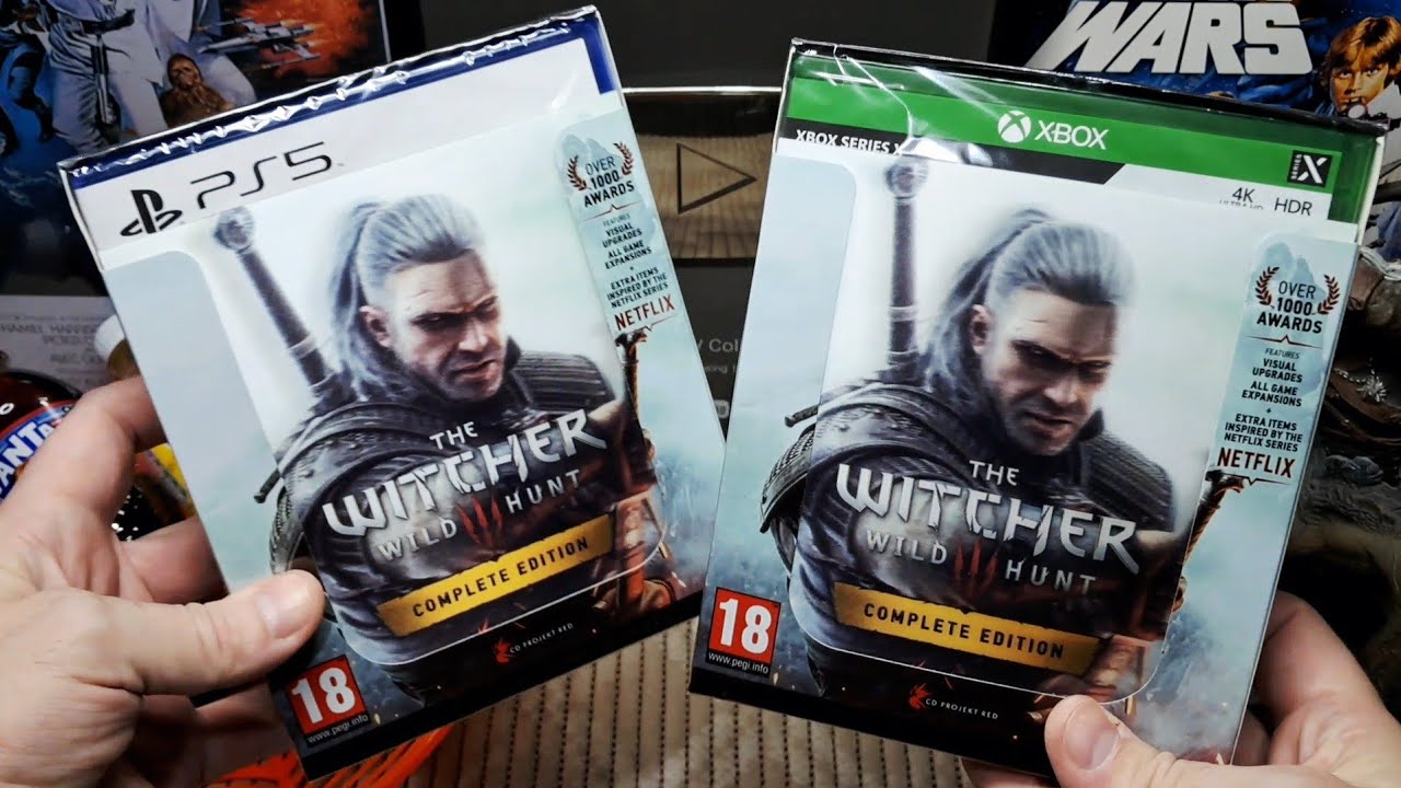 Wiedźmin 3 Dziki Gon Edycja Jubileuszowa na 10-lecie Gry + Steelbook & Podkładka 3D - PS5 / Xbox