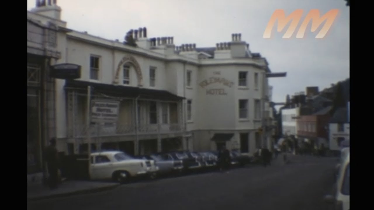 Great Malvern Worcestershire 1968 old cine film 320