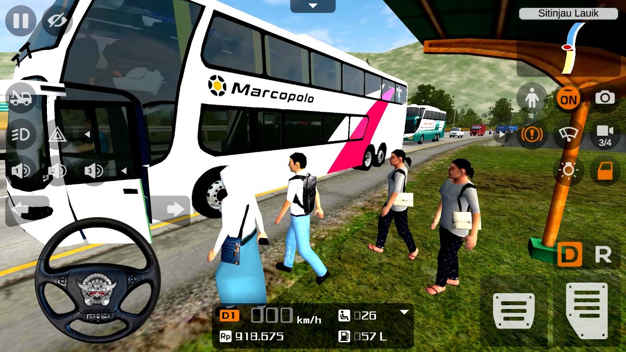 Bus Simulator Indonesia #22 - Bus Game New Update BUSSID Mod Android Gameplay
