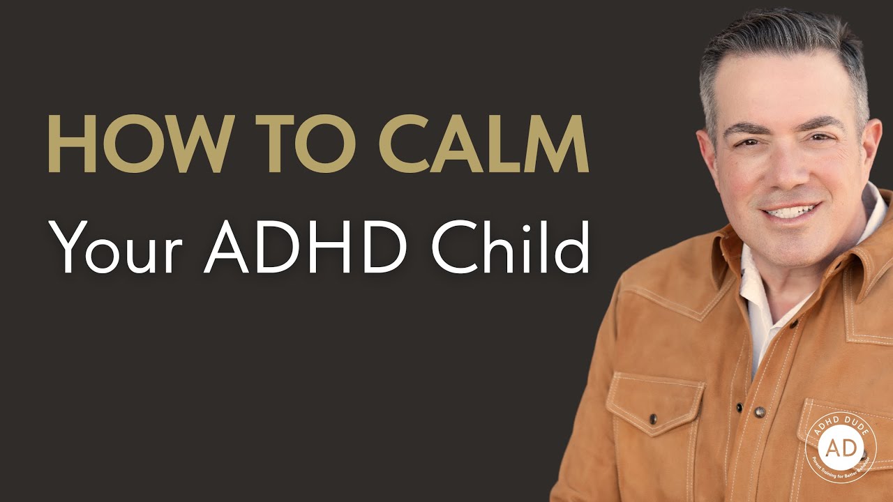 How to Stay Calm With Your ADHD Child
