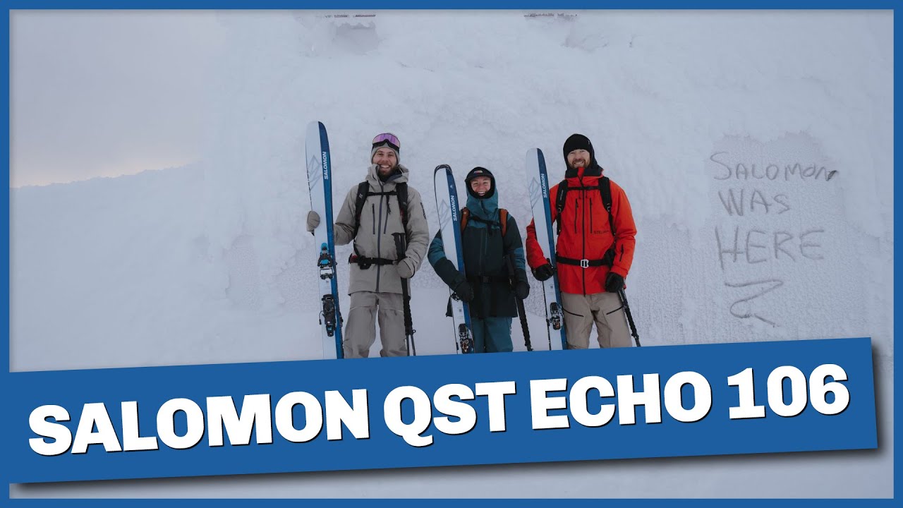 Salomon QST Echo 106: lätt och livlig skida för touring och offpist